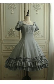 Faeries Daffodil First Waltz Square Neck TR One Piece(Reservation/Full Payment Without Shipping)